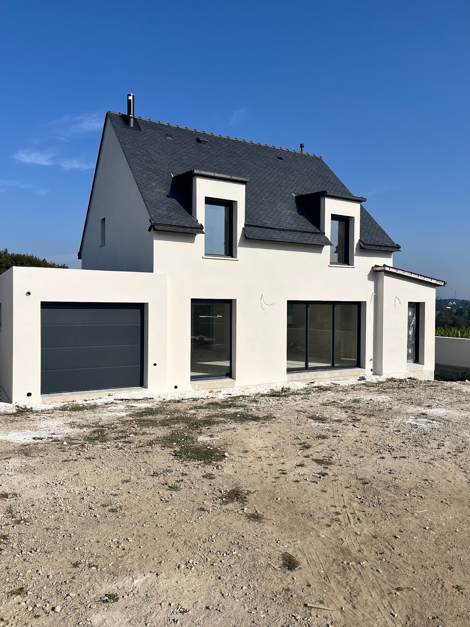 Étape de construction d’une maison neuve